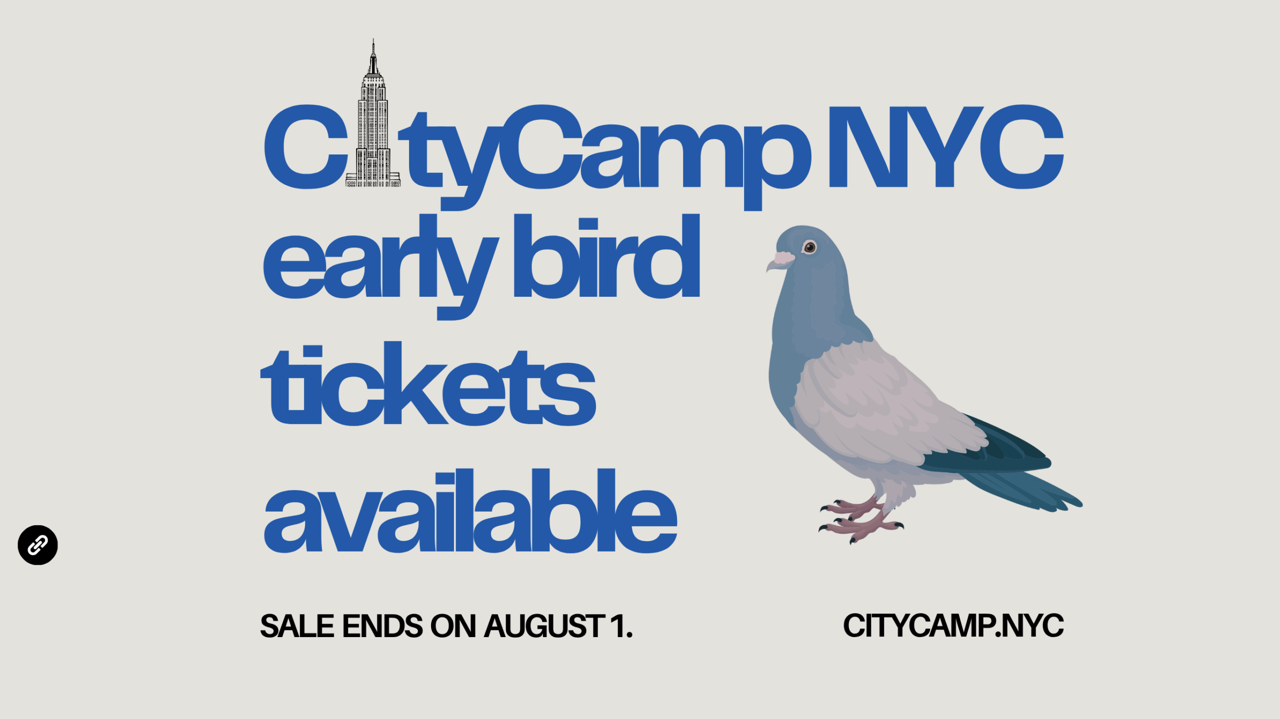 Get Your Early Bird Tickets for CityCamp NYC!