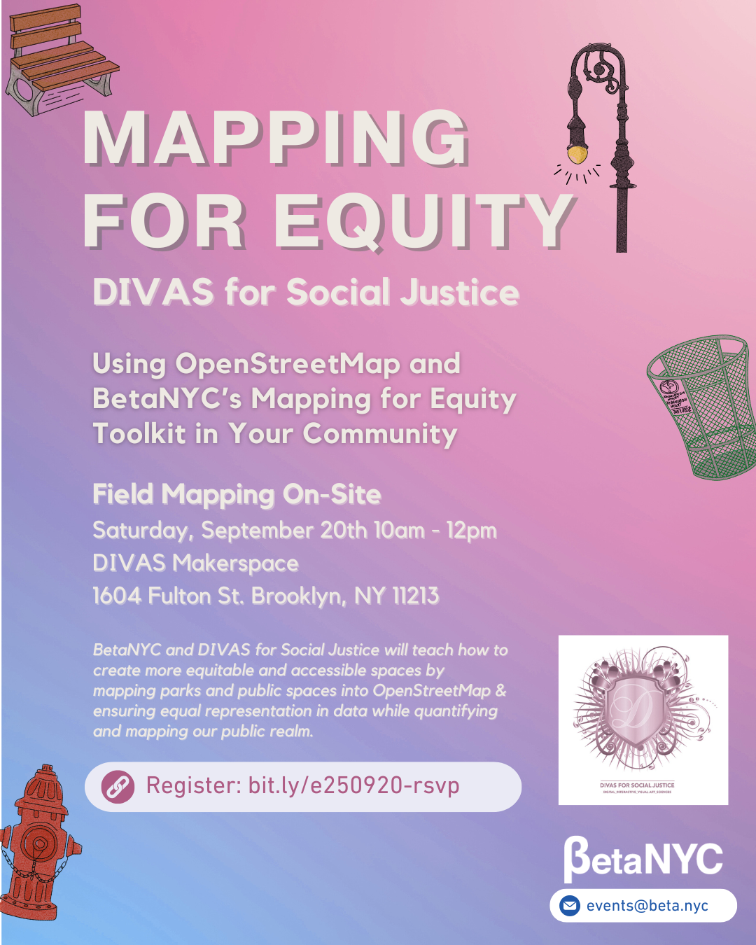 Mapping for Equity Field Mapping Workshop with DIVAS for Social Justice