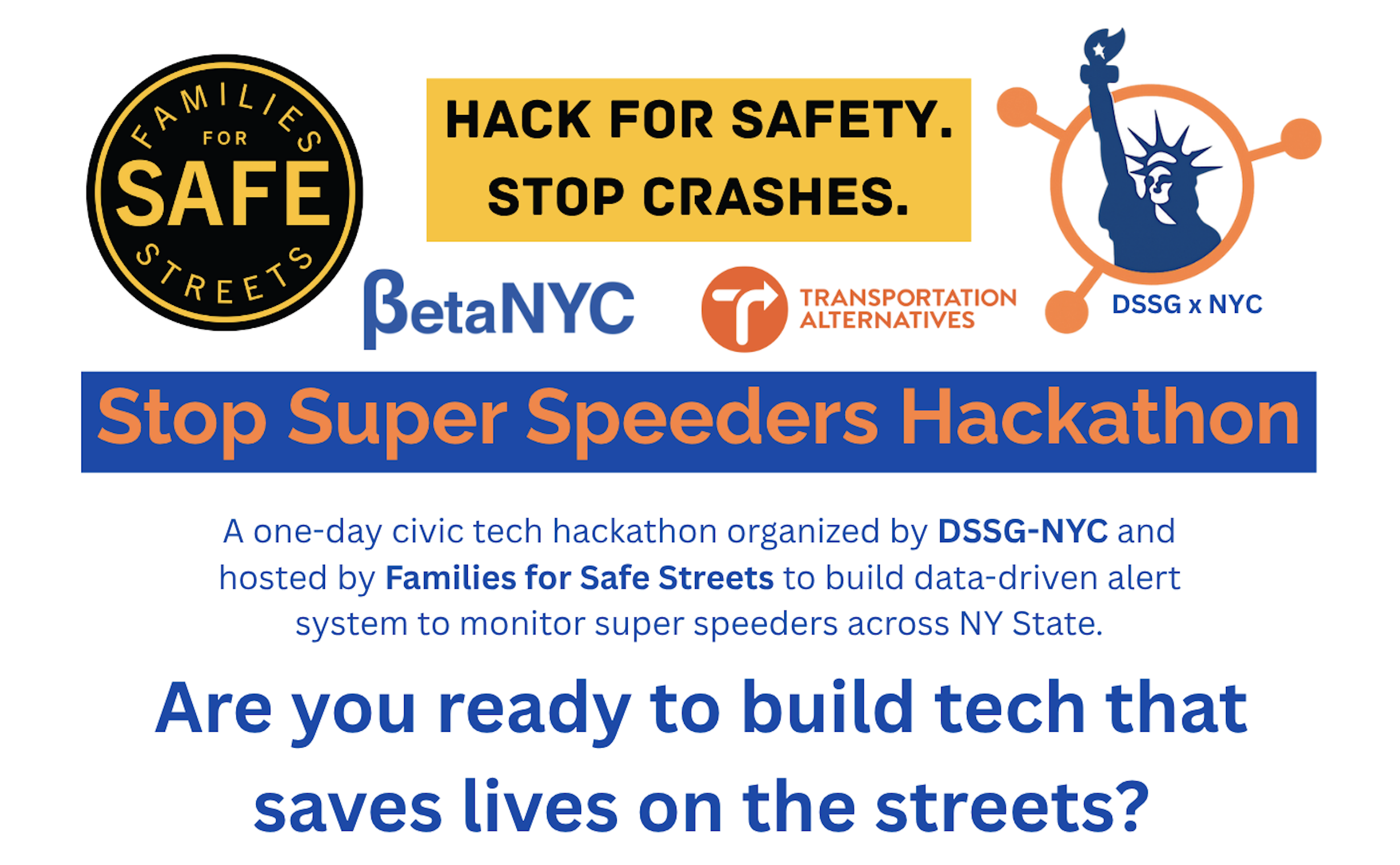 Stop Super Speeders Hackathon